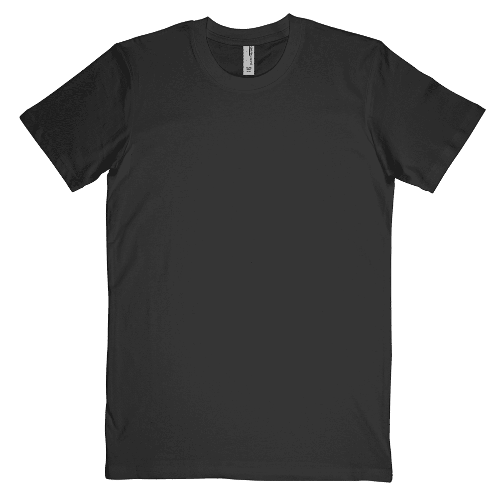 Camiseta Cuello Redondo Negra GRAFIA Apparel